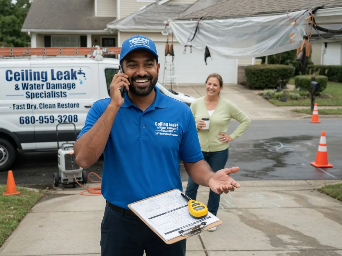 Ceiling Leak Cleanup Spotswood, NJ FAQs